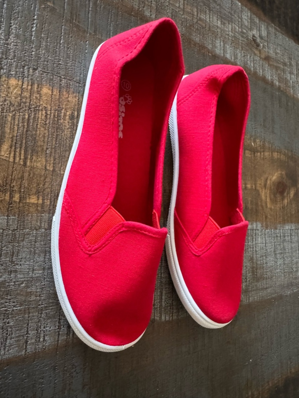 NWT Women's Slip on Shoes Canvas Sneakers Loafers Non Slip Shoes Low Top Casual